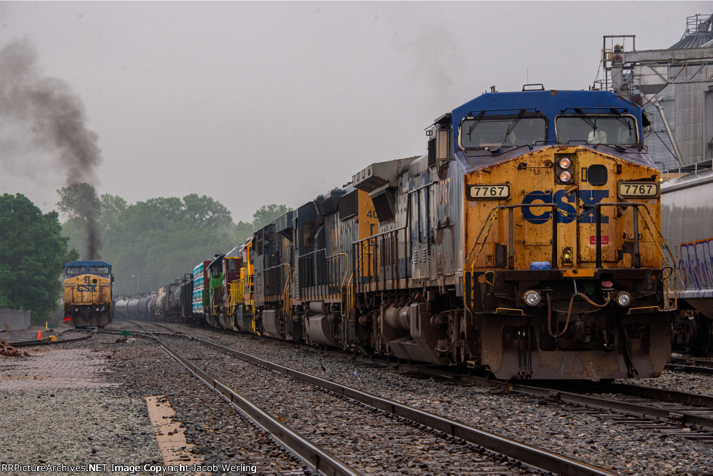 CSX 7767 and CSX 7905